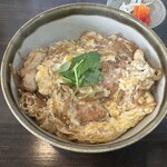食堂 小野 - 【2025.12.14(日)】かつ丼小ざるそばセットのかつ丼