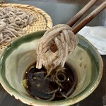 食堂 小野 - 【2025.12.14(日)】麵をスープに付けた