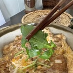 食堂 小野 - 【2025.12.14(日)】かつ丼のミツバ