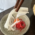 食堂 小野 - 【2025.12.14(日)】かつ丼の漬物