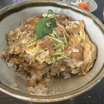 食堂 小野 - 【2025.12.14(日)】かつ丼小ざるそばセットのかつ丼