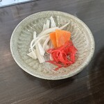 食堂 小野 - 【2025.12.14(日)】かつ丼の漬物