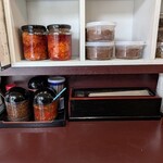 ババ ミャンマー ヌードル - テーブル上の状態