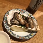 味処 美乃 - カキ塩焼き