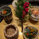 天雅 - 八寸（どれもこれも美味しすぎる⋯）