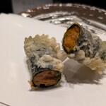 天雅 - 雲丹の天麩羅