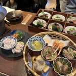 鶏と魚と炭火焼き 燈 - 