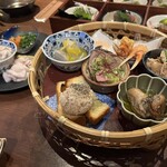 鶏と魚と炭火焼き 燈 - 