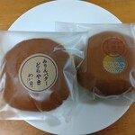 和菓子や めい月 - みりんバターどらやき（250円）と、どらやき（220円）