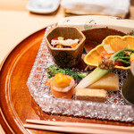 銀座 しのはら - 菜の花胡麻和え