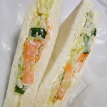 ぐるまん - 野菜サラダサンド（２０５円）
