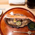 銀座 しのはら - 焼き越前蟹