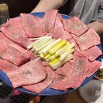 炭焼 金竜山 - 上タン塩 5人前