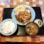 利根飯店 - 焼肉定食950円