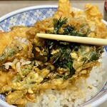 天義 - 天丼 並 春菊天