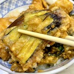 天義 - 天丼 並 茄子天