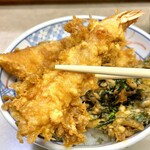 天義 - 天丼 並 海老天
