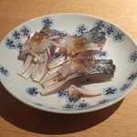 締め鯖のカルパッチョ 蕪のジュレ