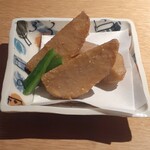 蕎麦屋 にこら - 海老芋の唐揚げ