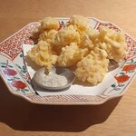 蕎麦屋 にこら - 白子の天ぷら
