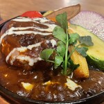 下北沢 肉バル Bon - 馬肉ハンバーグ