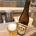 スンドゥブ食堂 駿 - ビールから
