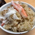 ふじわら - セコカニご飯