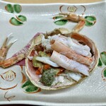 ふじわら - ゆでセコカニ(11月、12月の限定サ－ビス)