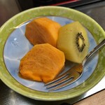 ふじわら - 柿、キウイ