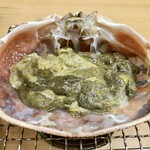 ふじわら - 活カニみそ甲羅焼