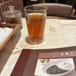 洋食と喫茶 咖喱屋ボングー - ランチタイムのアイスティ