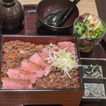 ビフテキ牛ノ福 上本町YUFURA店 - 