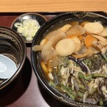 満留賀 - 山菜入りけんちんうどん❣️