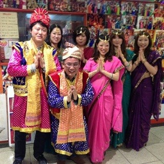 インドの民族衣装を着てインスタ映え♪