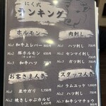 炭火焼肉 にく式 - 人気ランキング