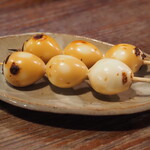 鳥扇 - うずら玉子