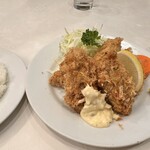 レストラン桂 - カキフライセット