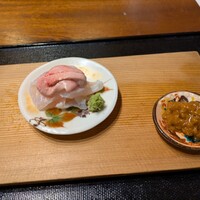 きはる - カワハギ＆肝ｏｎお味噌