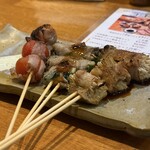 石垣島 炭火焼牛串&ホルモン ふじた - 野菜串3本