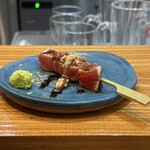 石垣島 炭火焼牛串&ホルモン ふじた - マグロ炙り