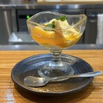 石垣島 炭火焼牛串&ホルモン ふじた - ゆし豆腐パンナコッタ