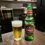 口福菜 亀吉 - 青島ビール