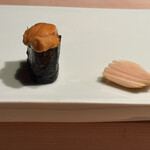 XEX ATAGO GREEN HILLS / tempura & sushi An - ウニ