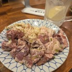 深川ホルモン蔵 押上店 - 自慢の塩ホルモン盛り（1298円）