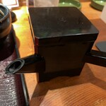 あじめん - うどんでもそば湯が貰える