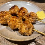 大衆割烹シラトリ - 鶏団子の焼き串