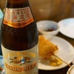 串かつ 千里 - ビールはキリンです。