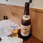 ジンギスカン 神の羊 新宿歌舞伎町店 - 一番搾り中瓶