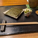 きはる - 卵掛けご飯のセッテイング、物はネタバレに成るので載せません