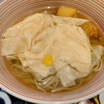 あたり屋 - 湯葉そば　¥1800